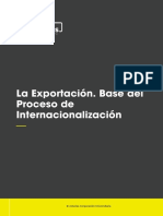 La Exportacion Base Del Proceso de Internacionalizacion