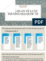 Tổng Quan Về Luật Thương Mại Quốc Tế