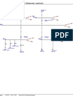 One-Line Diagram - OLV1 Harmonic Analysis