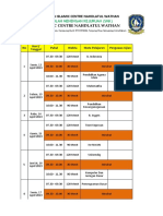 Jadwal Pengawas