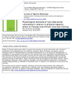 Demands of Top Class Soccer Refereing in Relation To Physical Capacity