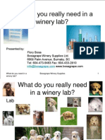 What Do You Really Need in a Lab