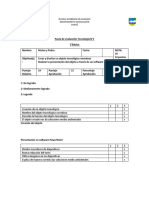 Pauta 5° Basico Tecnologia