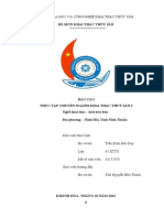 Báo cáo thực tập 2- nghề lưới kéo- Trần Đinh Bảo Duy-61132876