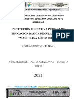 Institución Educativa Pública de Educación Básica Regular #62009 "Marcelina López Rojas"