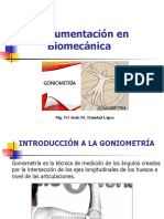 Instrumentación en Biomecánica: Mg. TO Jesús M. Trinidad López