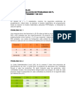 Taller Formulación de Problemas de PL