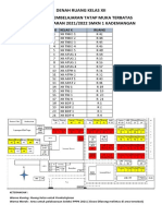 Denah Ruang Tatap Muka Terbatas Ganjil 2021 Kelas Xii - Ii