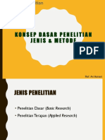 Konsep Dasar Penelitian - Jenis Dan Metode Penelitian