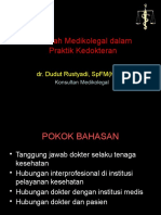 Masalah Medikolegal Dalam Prakdok DR Dudut