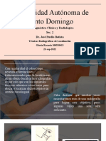 Universidad Autónoma de Santo Domingo: Lab. Diagnóstico Clínico y Radiológico Sec. 2 Dr. José Puello Batista