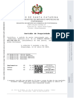 Certidão Negativa de Bens - Registro de Imóveis