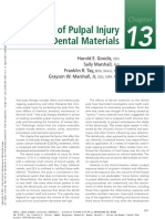 13 Repair of Pulpal Lnjury With Dental Materials