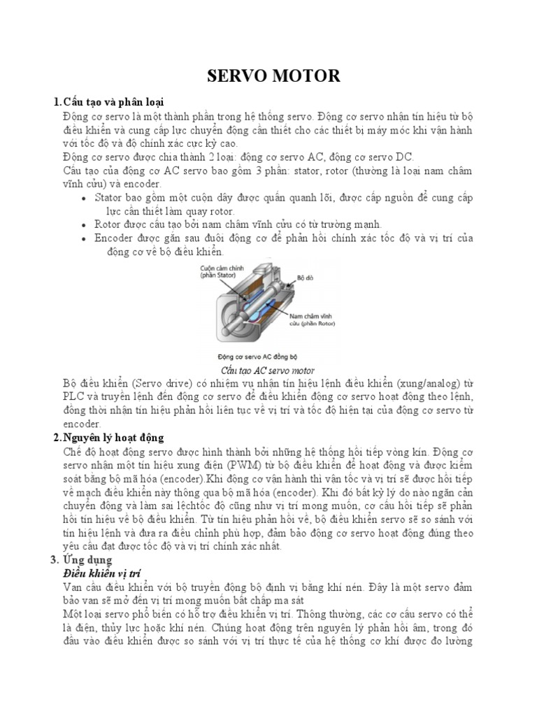 Servo Motor PDF