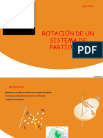 Rotación de Un Sistema de Partículas