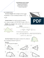 Perimetro y Area de Triangulos y Trapecios