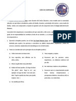 Carta de Compromiso