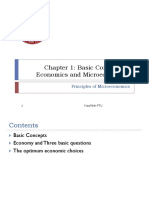 Chapter 1: Basic Concepts in Economics and Microeconomics