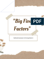 Big Five Factors
