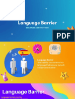 Language Barrier: Examples and Solutions'