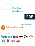 Pre-Test Ǫuestions: Lettermark (Monogram)