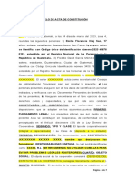 6 Modelo Del Acta Constit. Por Medio Autorización Alcalde