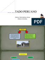 El Estado Peruano: Profesor: Pedro Martínez Fiestas Johannes Gutenberg