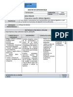 Conocemos Nuestro Sistema Digestivo: Indaga Mediante Métodos Científicos para Construir Sus Conocimientos