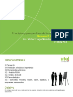 Open Class Principios y Perspectivas de La Administración: - Lic. Víctor Hugo Mendoza Domínguez 019852794