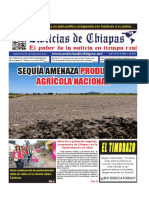 Periódico Noticias de Chiapas, Edición Virtual Jueves 13 de Abril de 2023