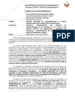 Informe N°01-2021-Jald-Solicita Aprobación de Consistencia