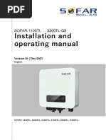 User Manual SOFAR 1.3-3.3KTL-G3 V1 EN