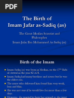 The Birth of Imam Jafar As-Sadiq