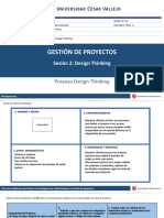 Gestión de Proyectos: Sesión 2: Design Thinking