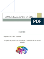 Comunicação em Saúde