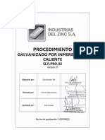 IZ.P.PRO.02 Galvanizado Por Inmersión en Caliente vv1