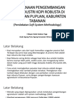 Perencanaan Pengembangan Agroindustri Kopi Robusta Di Kecamatan Pupuan