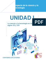 Unidad I: Impacto de La Ciencia y La Tecnología