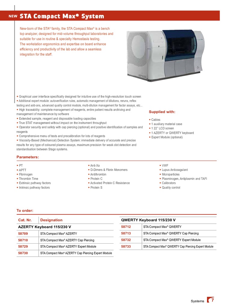 STA Compact Max® System Overview | PDF | Computers | Technology ...