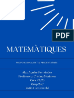 Matemàtiques: Alex Aguilar Fernández Professora: Cristina Marimon Curs 22/23 Grup 2nC Institut de Cervelló