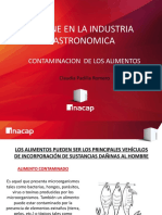 Higiene en La Industria Gastronomica: Contaminacion de Los Alimentos