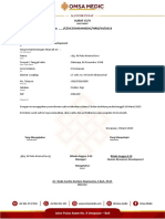 Surat Cuti No: /E/SIC/OMSAMEDIC/HRD/XII/2023: Kepada: Human Resources Development