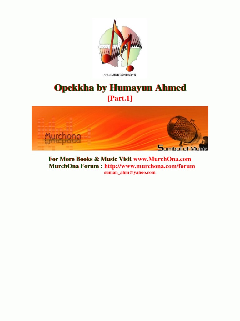 Opekkha: Part 1 by Humayun Ahmed | PDF