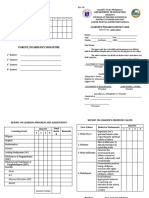 SF 9 - ES ( (Learner's Progress Report Card)