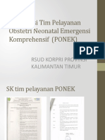 Sosialisasi Tim Pelayanan Obstetri Neonatal Emergensi Komprehensif (