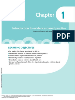 Introduction To Evidence-Based Practice: Learning Objectives