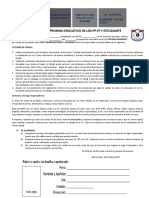 Carta de Compromiso Del Estudiante