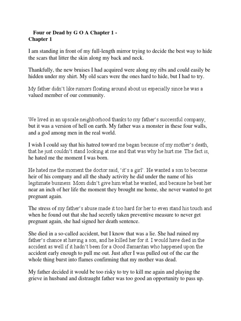 Four or Dead 1 PDF | PDF