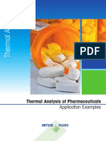 Mettler Toledo - Thermal Analysis On Pharmaceutical