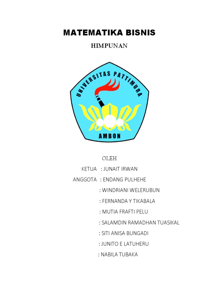 Matematika Bisnis | PDF